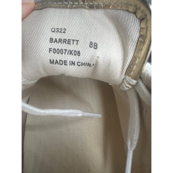 Coach Womens Barrett Tattersall Sneakers Plaid Canvas Size 8B - Picture 3 of 14